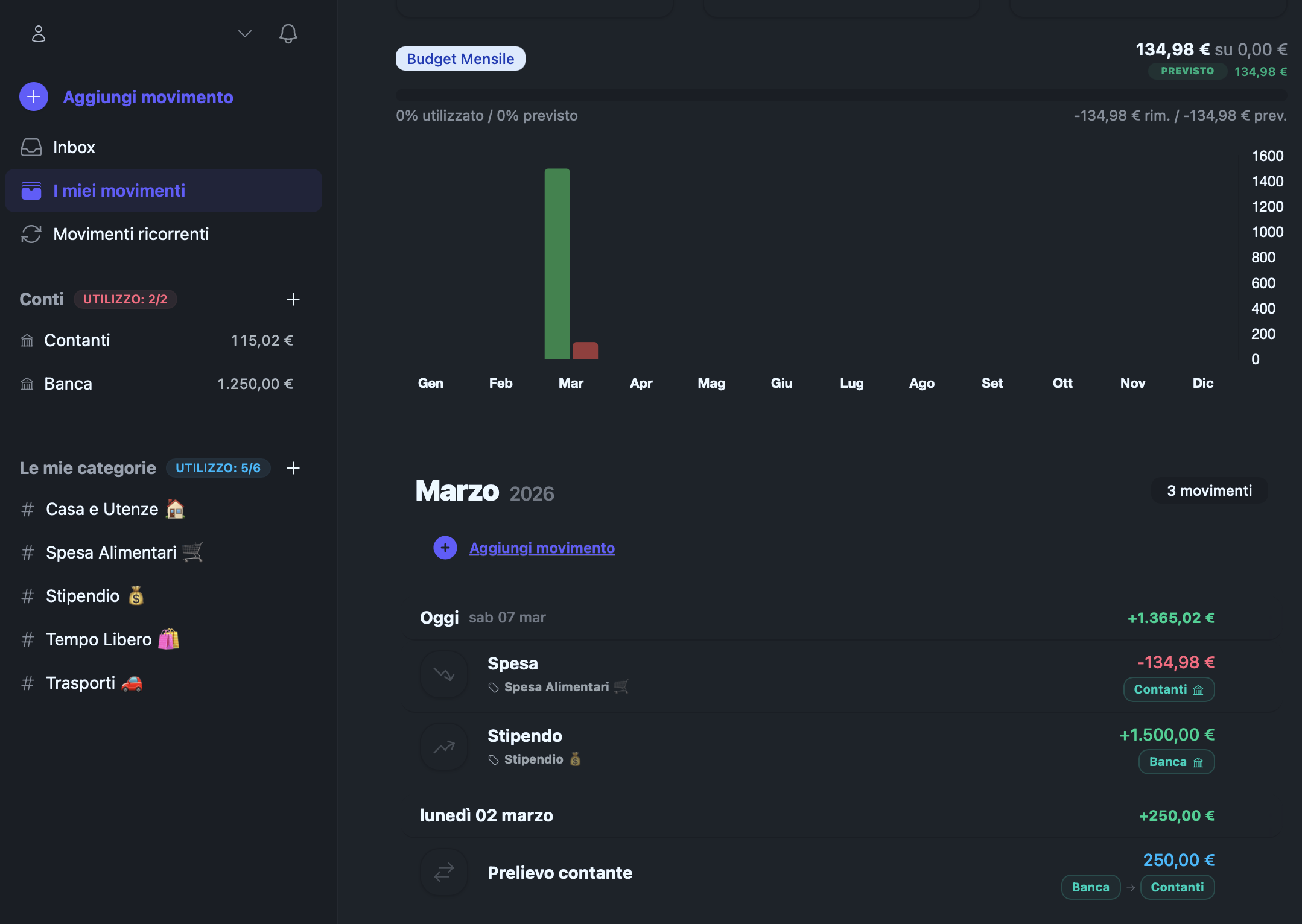 Gestione Multi-Conto